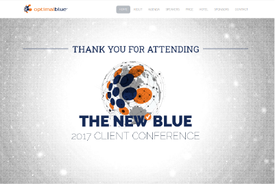 2017 Client Conference Homepage