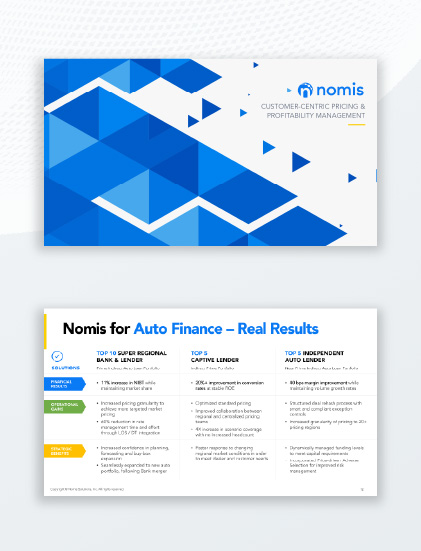 Nomis Pricing Sales Deck 